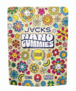JACKS THC Nano Gummies - Sour Assorted 120mg - Image 1