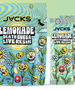 JACKS THC Powder Drink Mix - Lemonade Death Bubba LR 250mg - Image 1