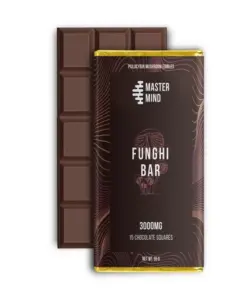 Mastermind - Funghi Chocolate Bar (3000mg) - Milk Chocolate - Image 1