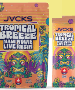 JACKS THC Powder Drink Mix - Tropical Breeze Maui Wowie LR 500mg - Image 1