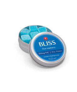 Bliss - THC Gummies (250mg) - Blue Raspberry - Image 2