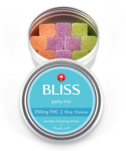 Bliss - THC Gummies (250mg) - Party Mix - Image 1