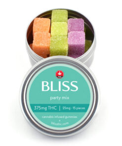 Bliss - THC Gummies (375mg) - Party Mix - Image 1
