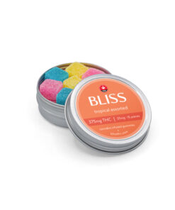 Bliss - THC Gummies (375mg) - Tropical Assorted - Image 2
