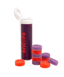 Encore - THC Gummies (600mg) - Wild Strawberry & Fruits - Image 1