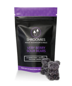 Shroomies Gummies - Very Berry Sour Bears (1000mg) - Image 1