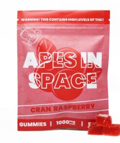 Apes in Space (1000mg) - Cran Raspberry - Image 1