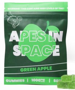 Apes in Space (1000mg) - Green apple - Image 1