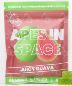 Apes in Space (1000mg) - Juicy Guava - Image 1