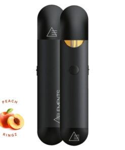 Elements Ultra Candy Disposable Pens 2ml - Peach Ringz - Image 1