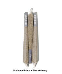 Diamond Pre-Rolls - HTFSE - Platinum Bubba x Shishkaberry (3 x 1g) - Image 2