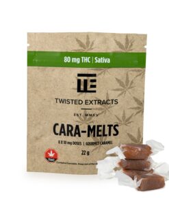 Twisted Extracts - Cara-Melts Sativa (80mg THC)