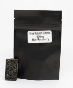 House Mushroom Gummies - Blue Raspberry 1500mg - Image 1