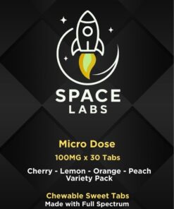 SpaceLabs - Chewable Sweet Mushroom Tabs - Micro-Dose (Variety-Pack 3 Grams)