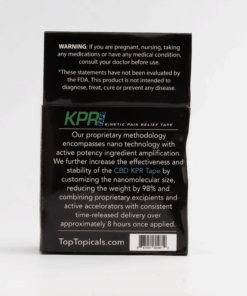 Top Topicals - CBD KPR (Kinetec Pain Relief) Tape - Image 3