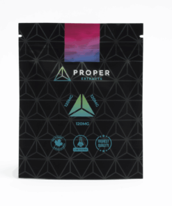 Proper Extracts - 1080mg THC Gummies - Indica Pack - Image 4