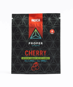 Proper Extracts - 1080mg THC Gummies - Cherry (Indica) - Image 3