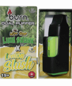 Burn Live Resin Vape (5g) - Lime Skunk x Lemon Slush - Image 1