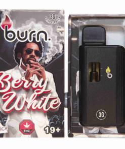 Burn Disposable Vape (3g) - Berry White (Indica)