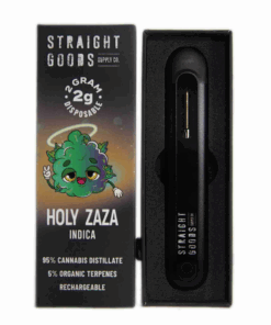 Straight Goods 2g Vape - Holy ZaZa (Indica) - Image 1