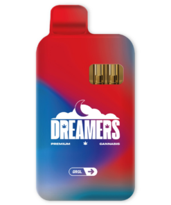Dreamers 6g Dual Vapes - Gorilla Glue + Strawberry Cough - Image 1