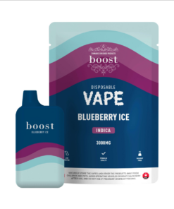 Boost 3g THC Vapes - Blueberry Ice - Image 2