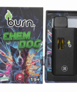 Burn Disposable Vape (3g) - Chem Dog (Hybrid) - Image 1