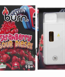 Burn Disposable Vape (2g) - Strawberry Sour Diesel (Hybrid)