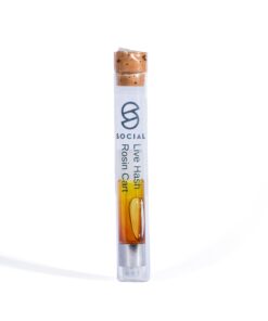 Social Live Hash Rosin Cart - 1.0g - Image 1