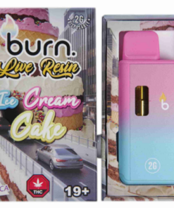 Burn Live Resin Vape (2g) - Ice Cream Cake (Hybrid) - Image 1