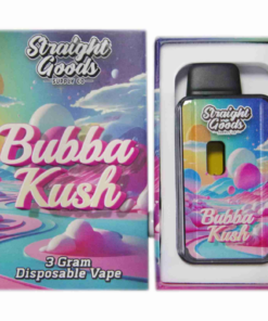 Straight Goods Vape (3g) - Bubba Kush (Indica) - Image 1