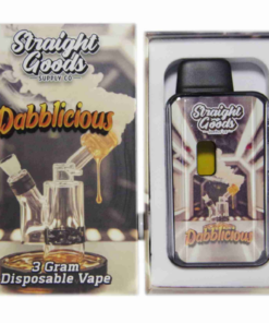 Straight Goods Vape (3g) - Dabbalicious (Indica) - Image 1