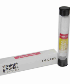 Straight Goods 1g Cart - Durban Poison - Image 1