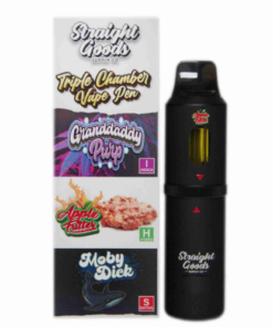 Straight Goods 9g Triple Chamber Vape - GDP + Apple Fritter + Moby Dick - Image 1