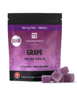 Twisted Extracts - Singles 160mg - Sour Grape (Indica) - Image 1